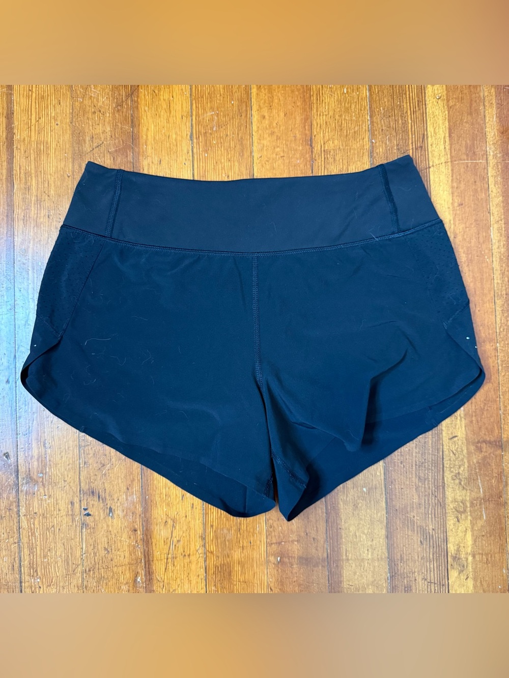 Athleta Black High-Rise Athletic Shorts